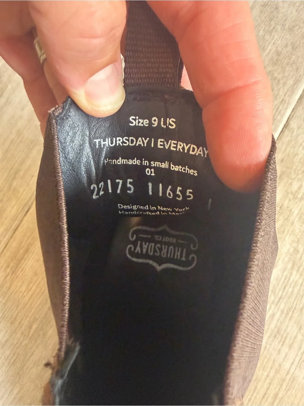 Thursday Boot Company: Legend Tobacco Size 9